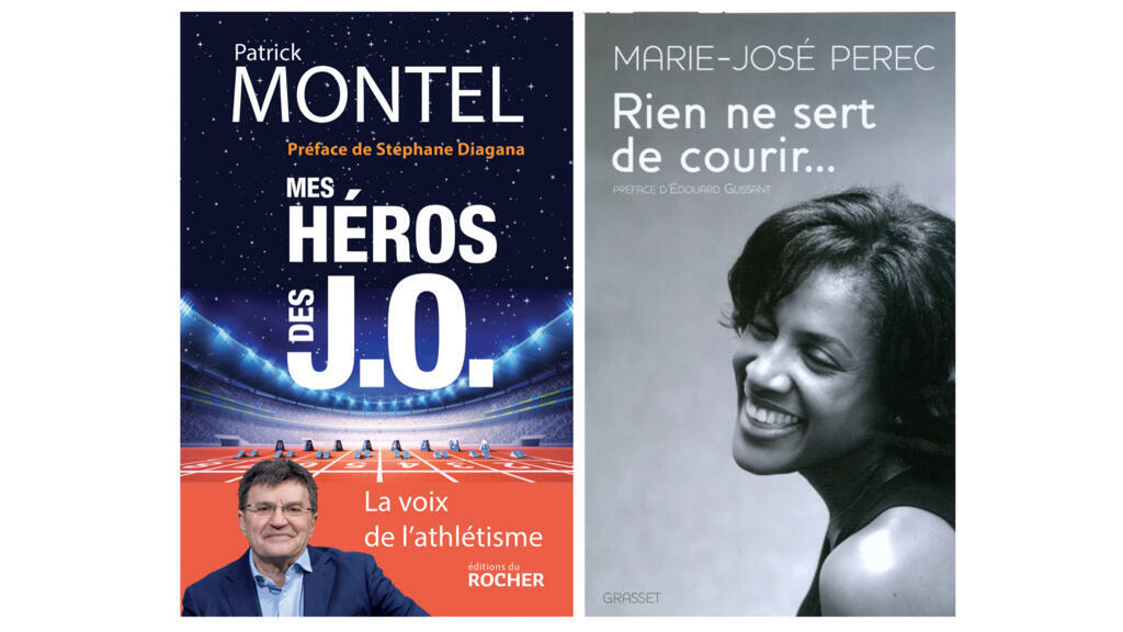 « Mes héros des JO », de Patrick Montel & « Rien ne sert de courir », de Marie-José Pérec.