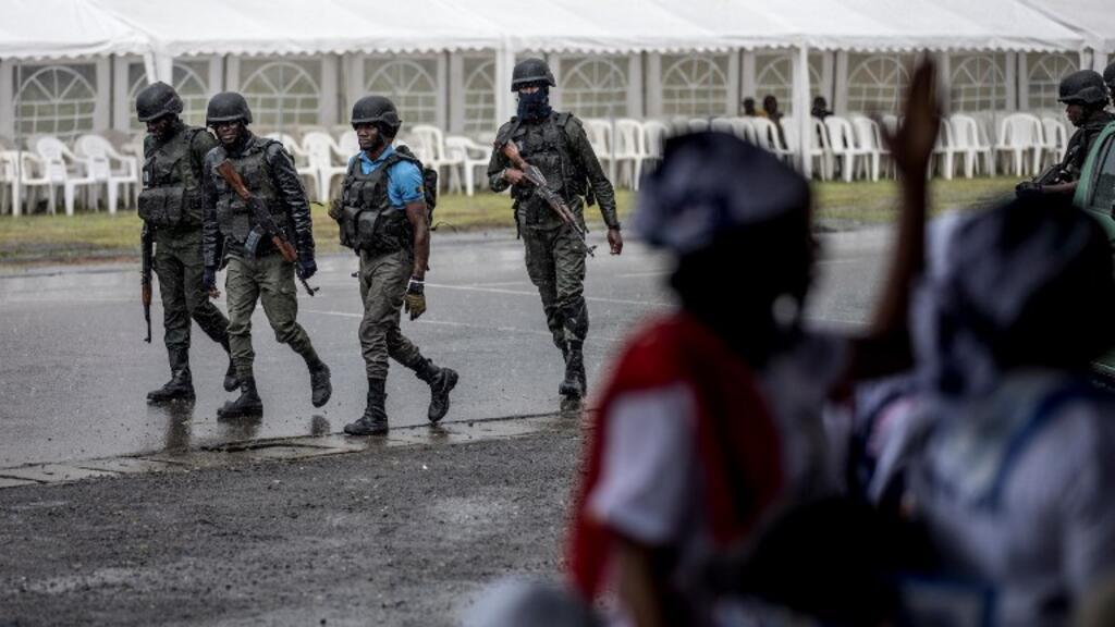 L'ouest du Cameroun est sous la surveillance constante des militaires ici à Buea, le 3 octobre 2018.