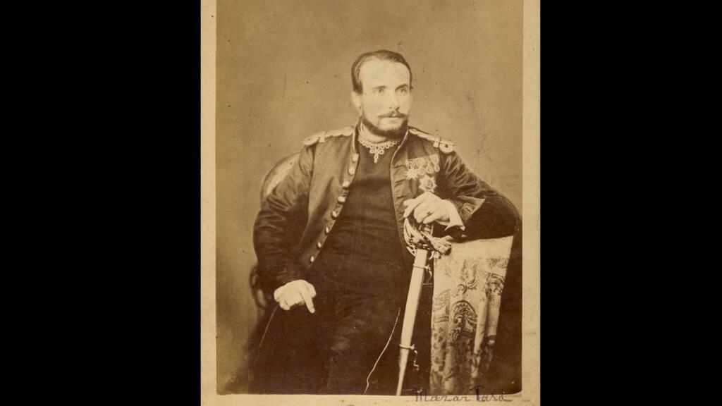 Stephen Bartlett Lakeman, cunoscut sub numele de Mazar Pașa, în 1880