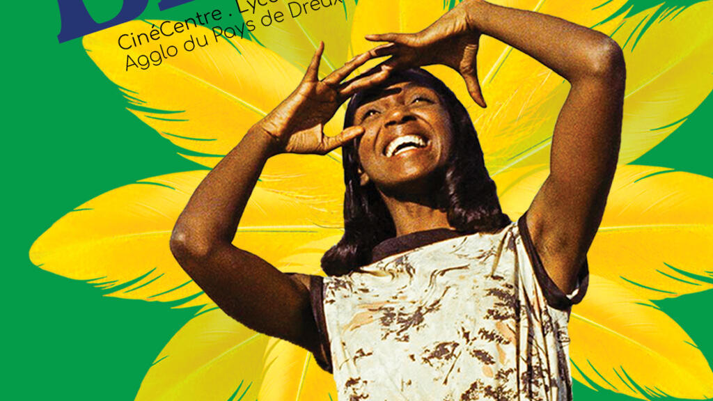Cartaz do festival Regards d'Ailleurs, que homenageira o Brasil e é realizado até 2 de abril em Dreux, no norte da França.