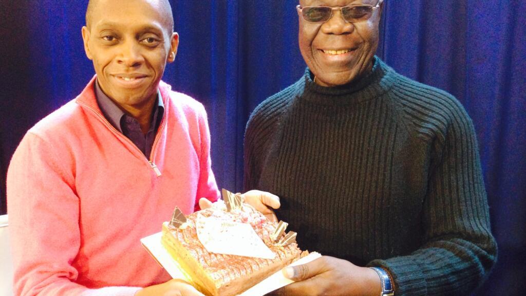 Claudy Siar et Manu Dibango.