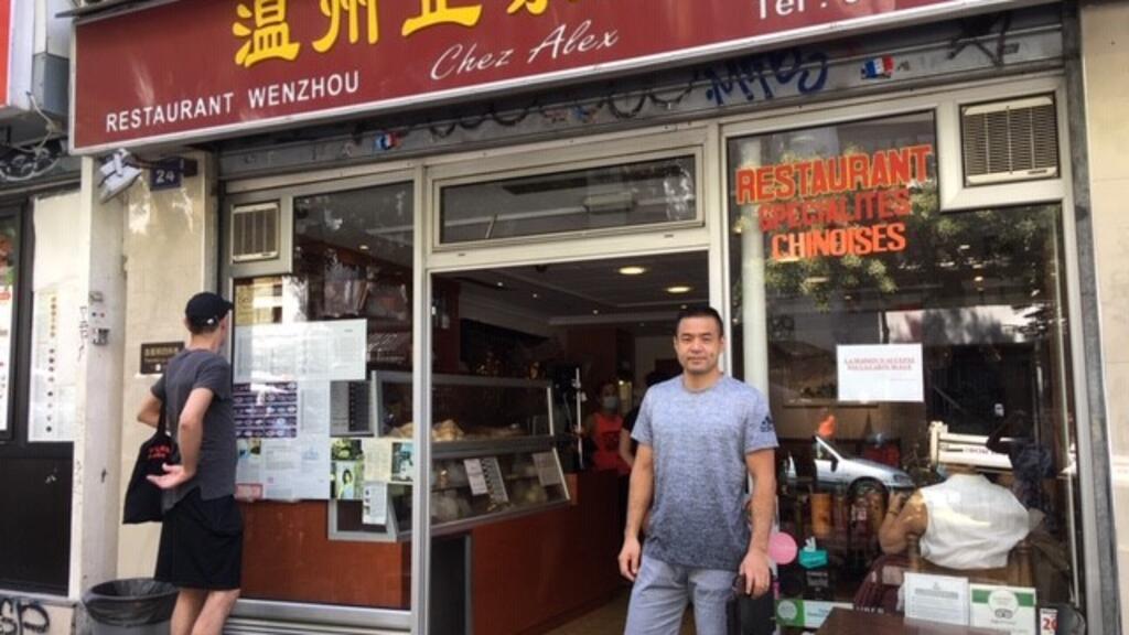 Patron d'un restaurant chinois de Belleville, Alexandre Xu n'a pas encore retrouvé son habituel chiffre d'affaires depuis le déconfinement.